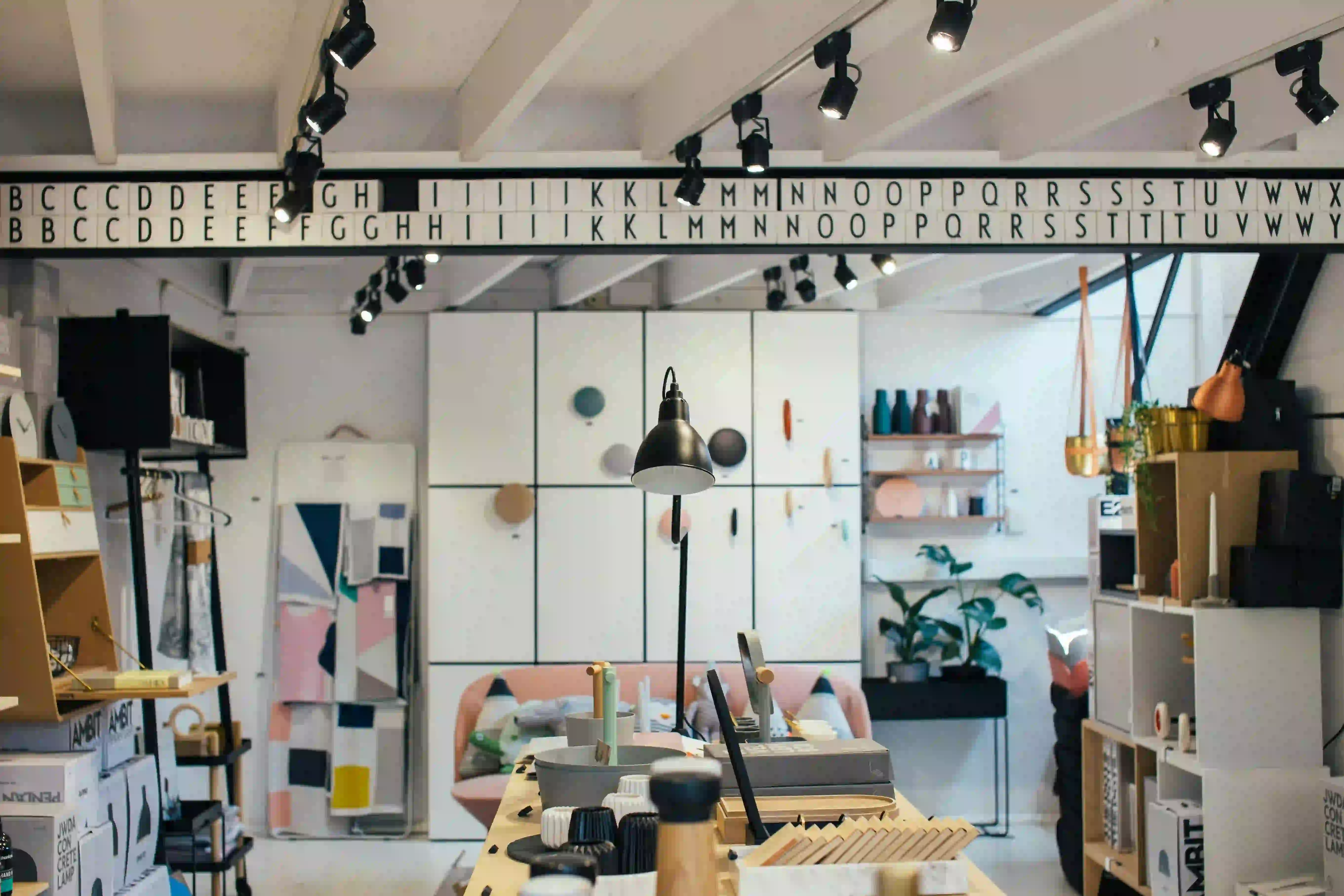 Retail store interior